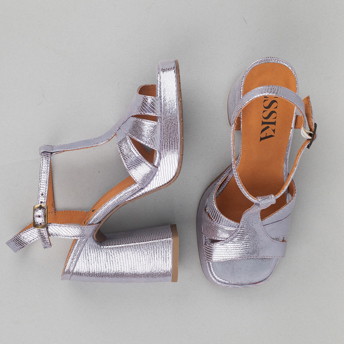 Gaia Cosmic High Sandal by Esska