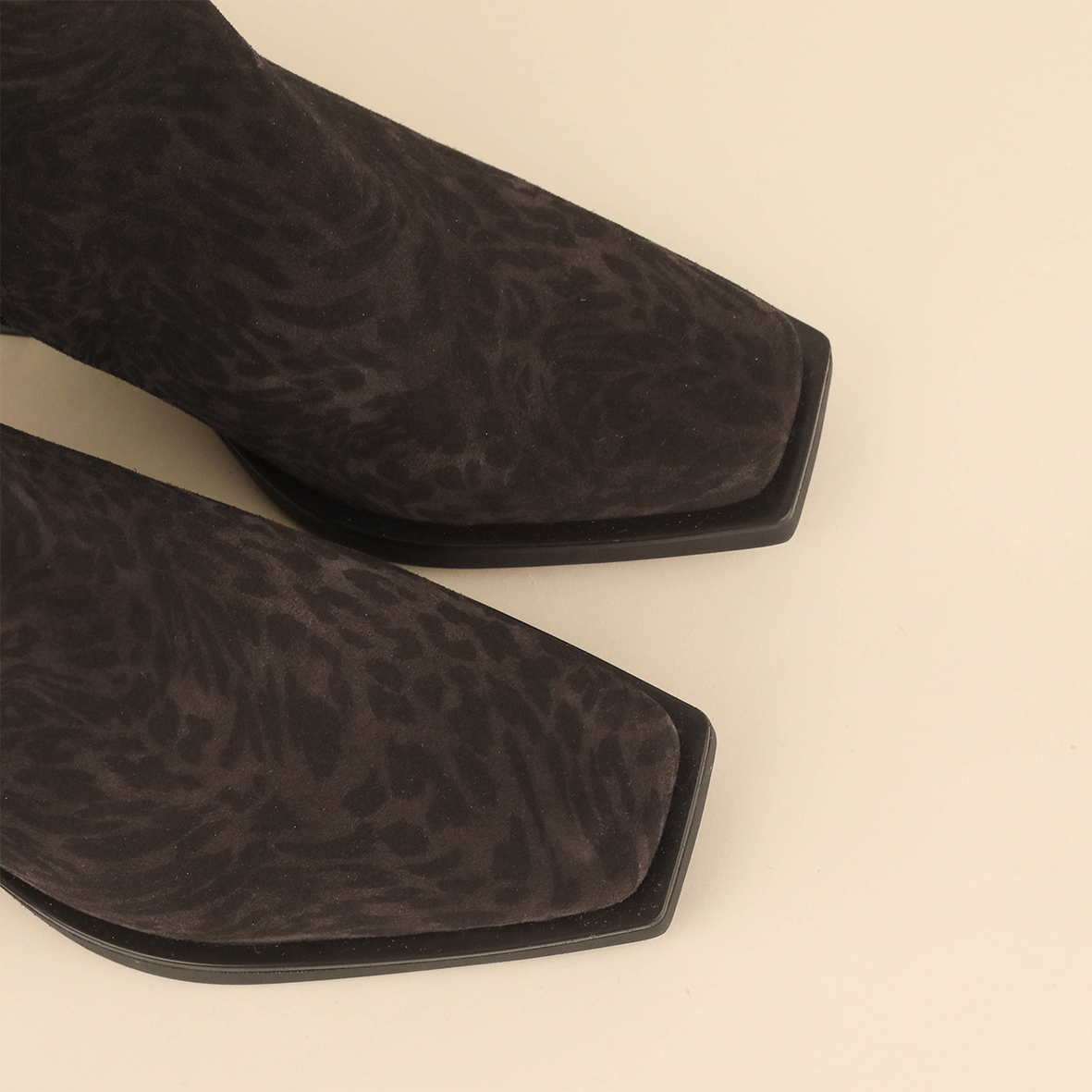 Ghalia Dark Brown Leopard Low Boot by Esska