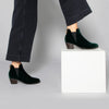 Ginny VEGAN VELVET Green