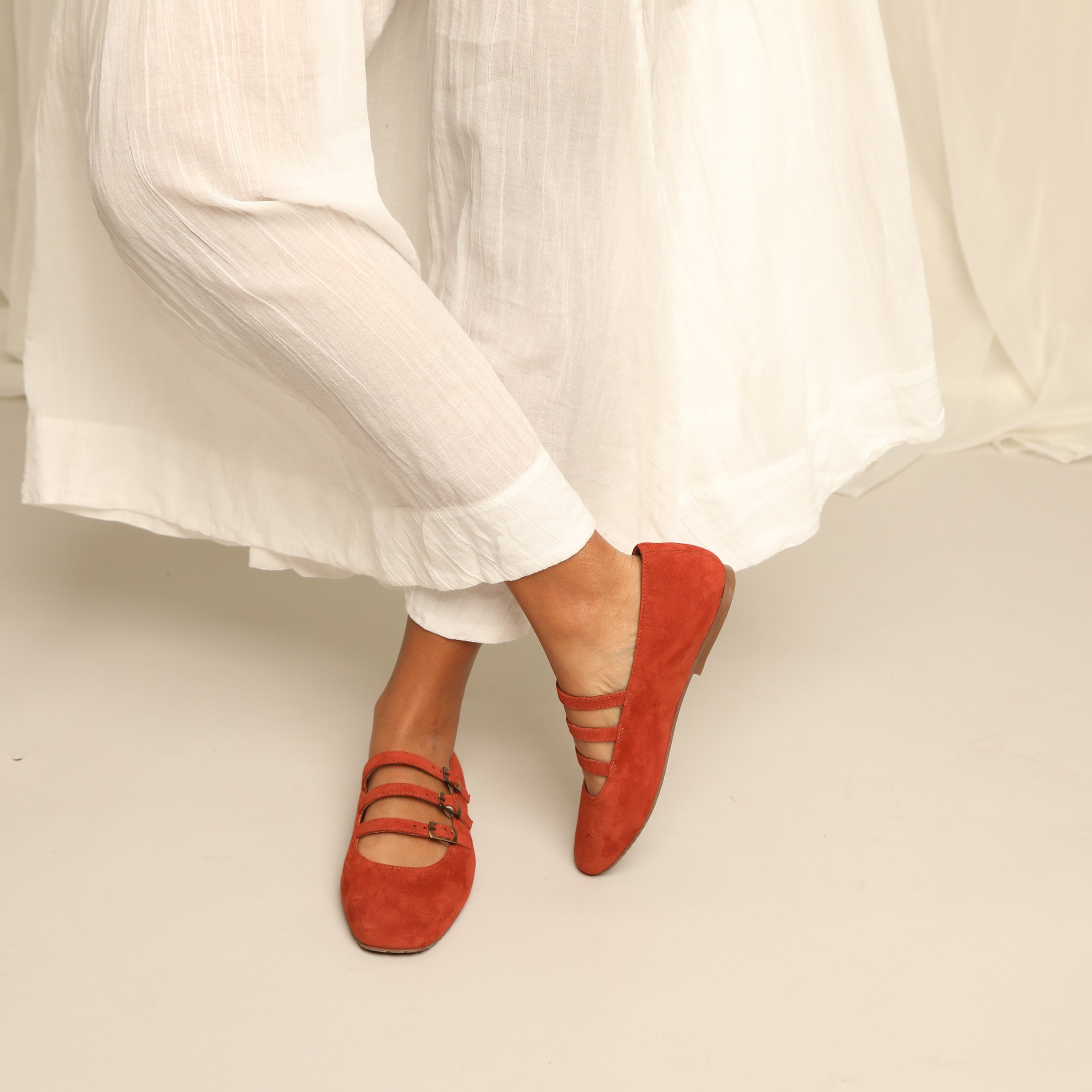 Ilo Rust Flat Shoe by Esska