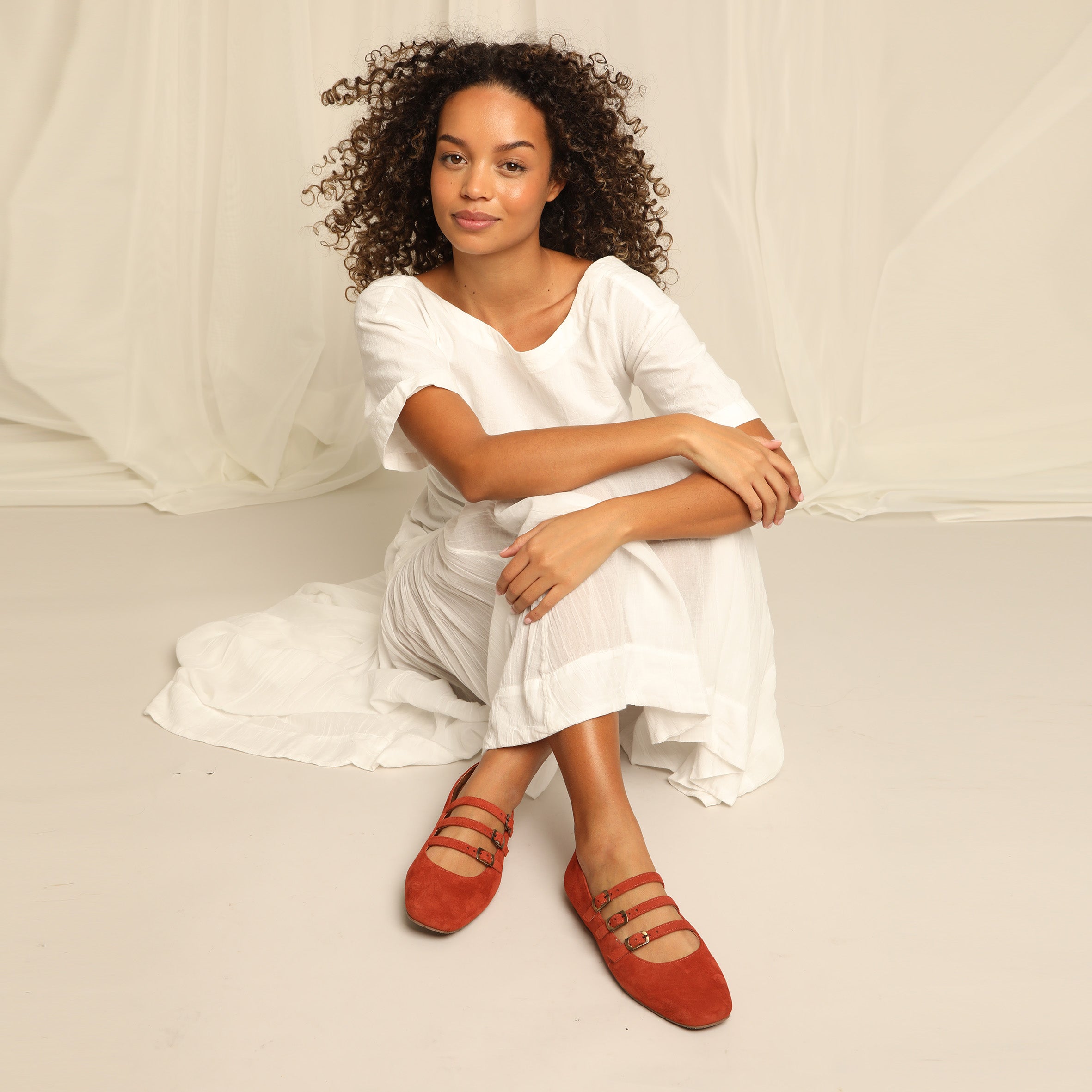 Ilo Rust Flat Shoe by Esska