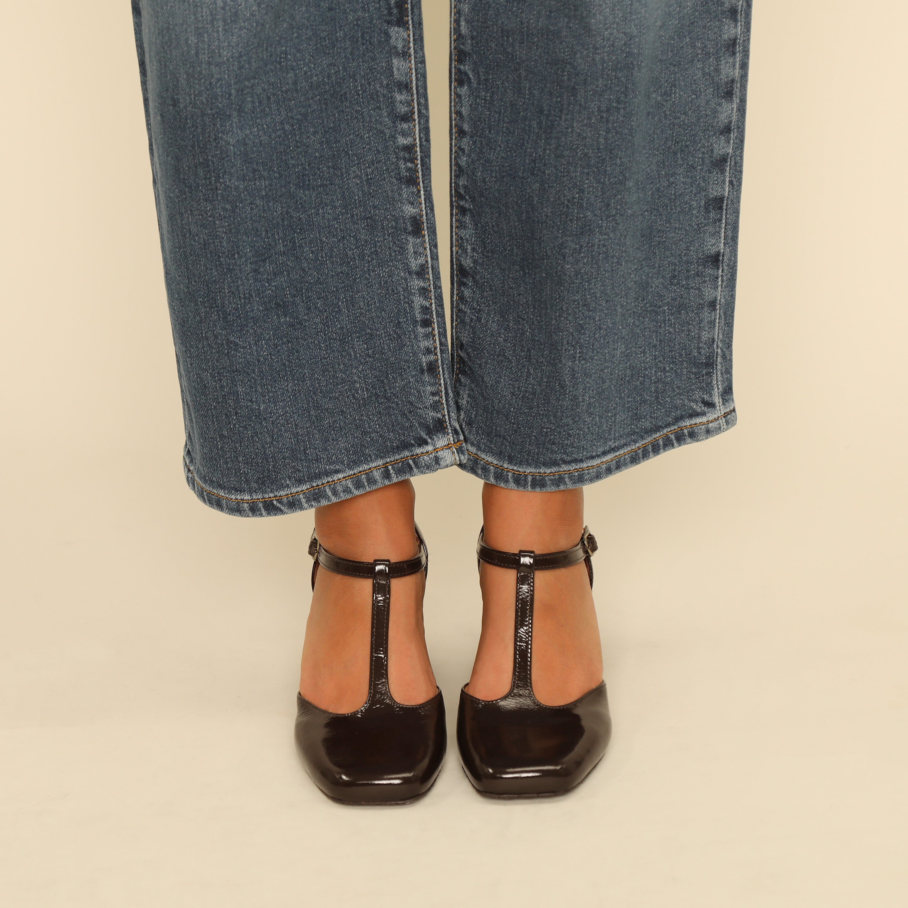 Joy Patent Dark Brown
