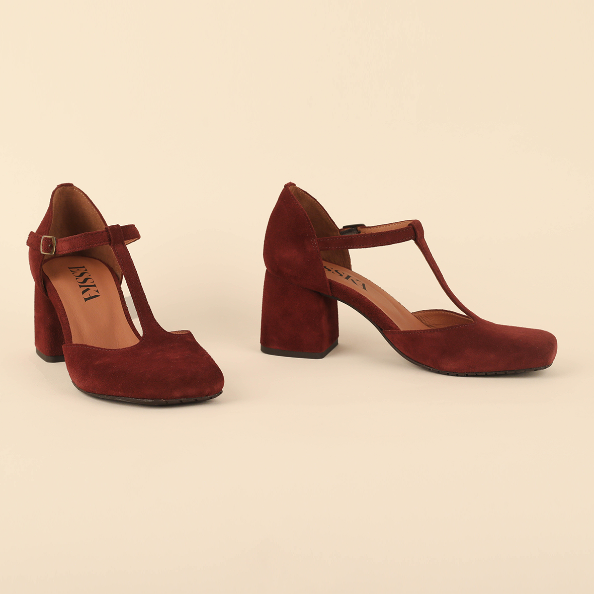 Joy Rust Mid Shoe by Esska