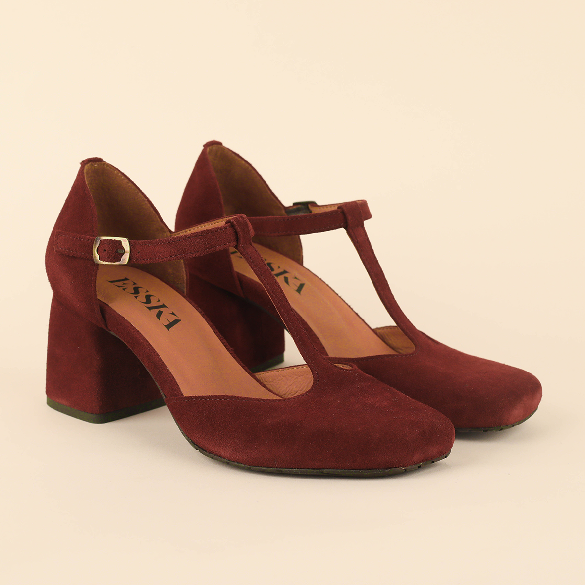 Joy Rust Mid Shoe by Esska