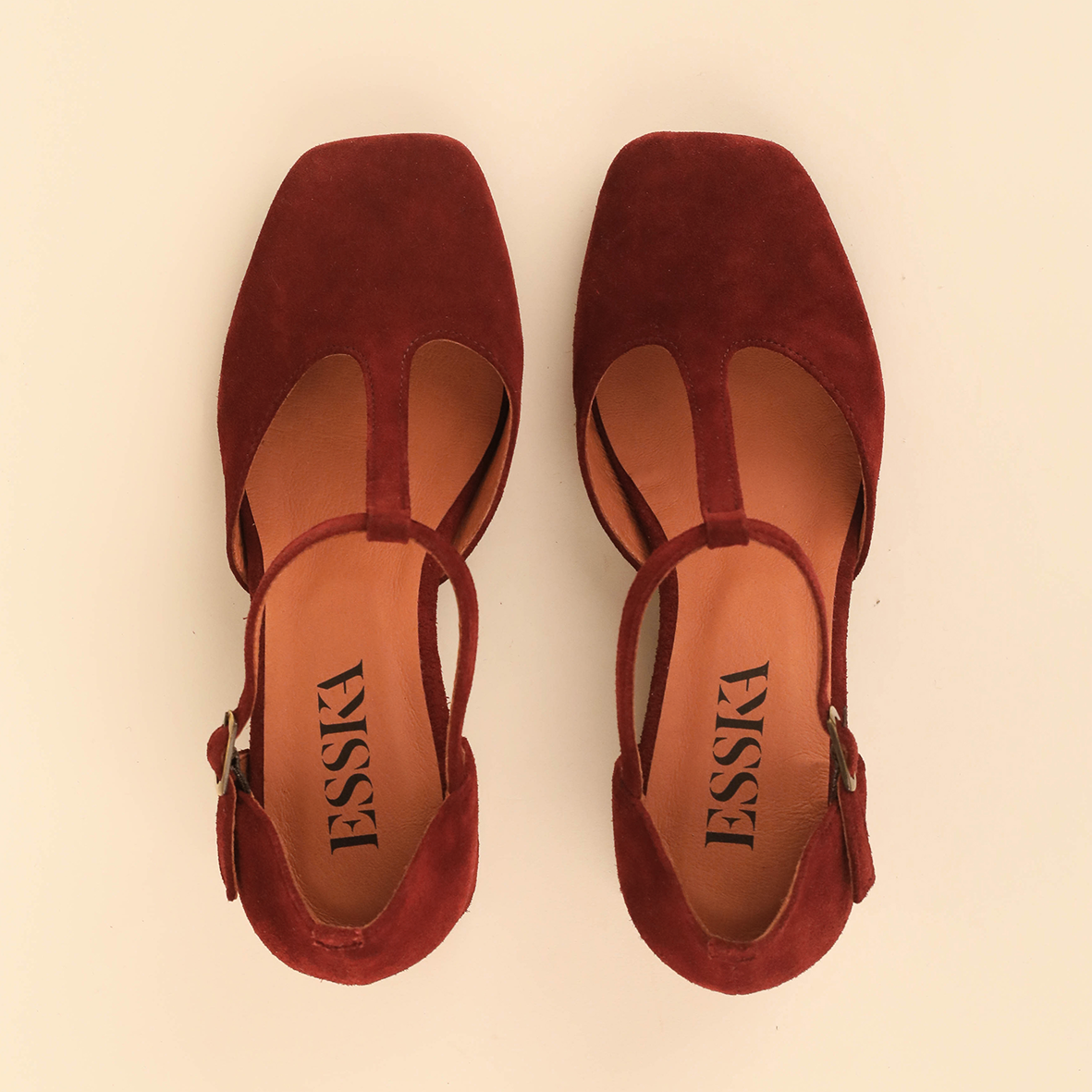 Joy Rust Mid Shoe by Esska