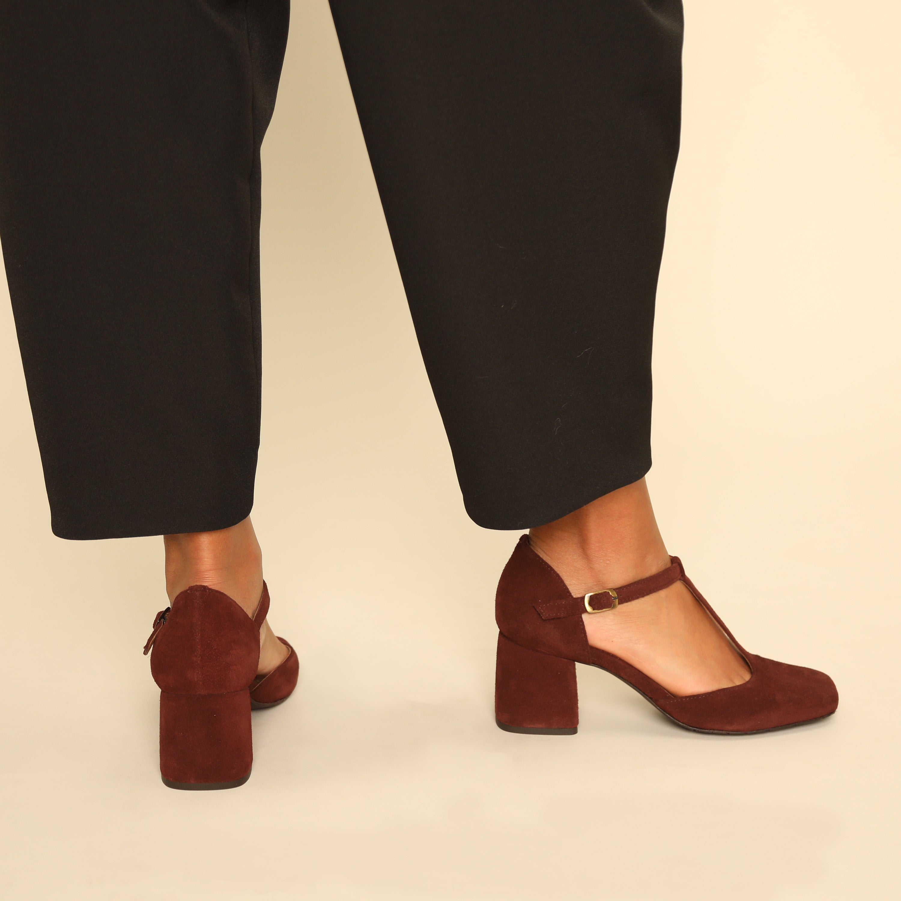 Joy Rust Mid Shoe by Esska