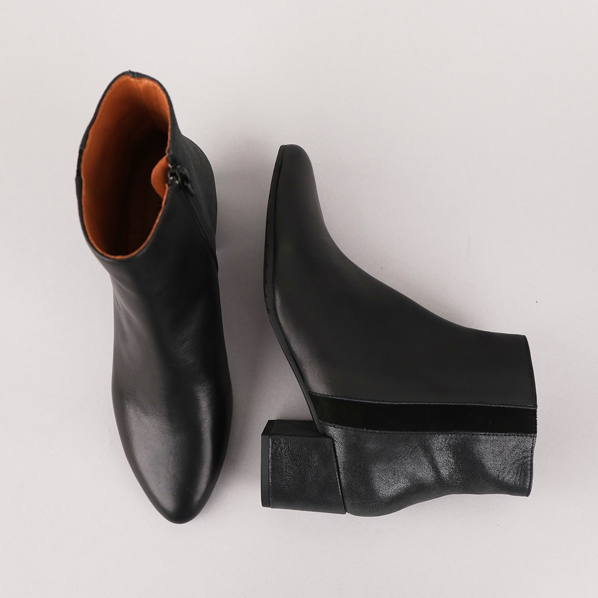 Kitty Black Low Boot by Esska Shoes Ltd