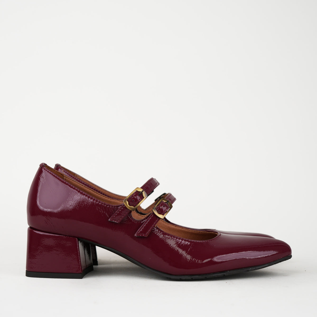 Sample - Laura Vegan Patent Wine - Size 37 (UK4)