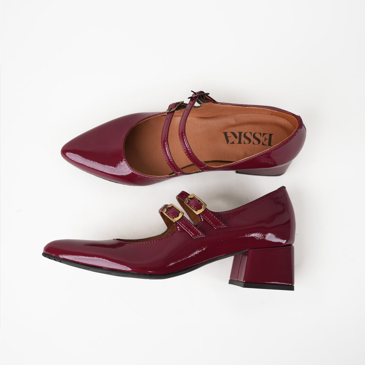 Sample - Laura Vegan Patent Wine - Size 37 (UK4)