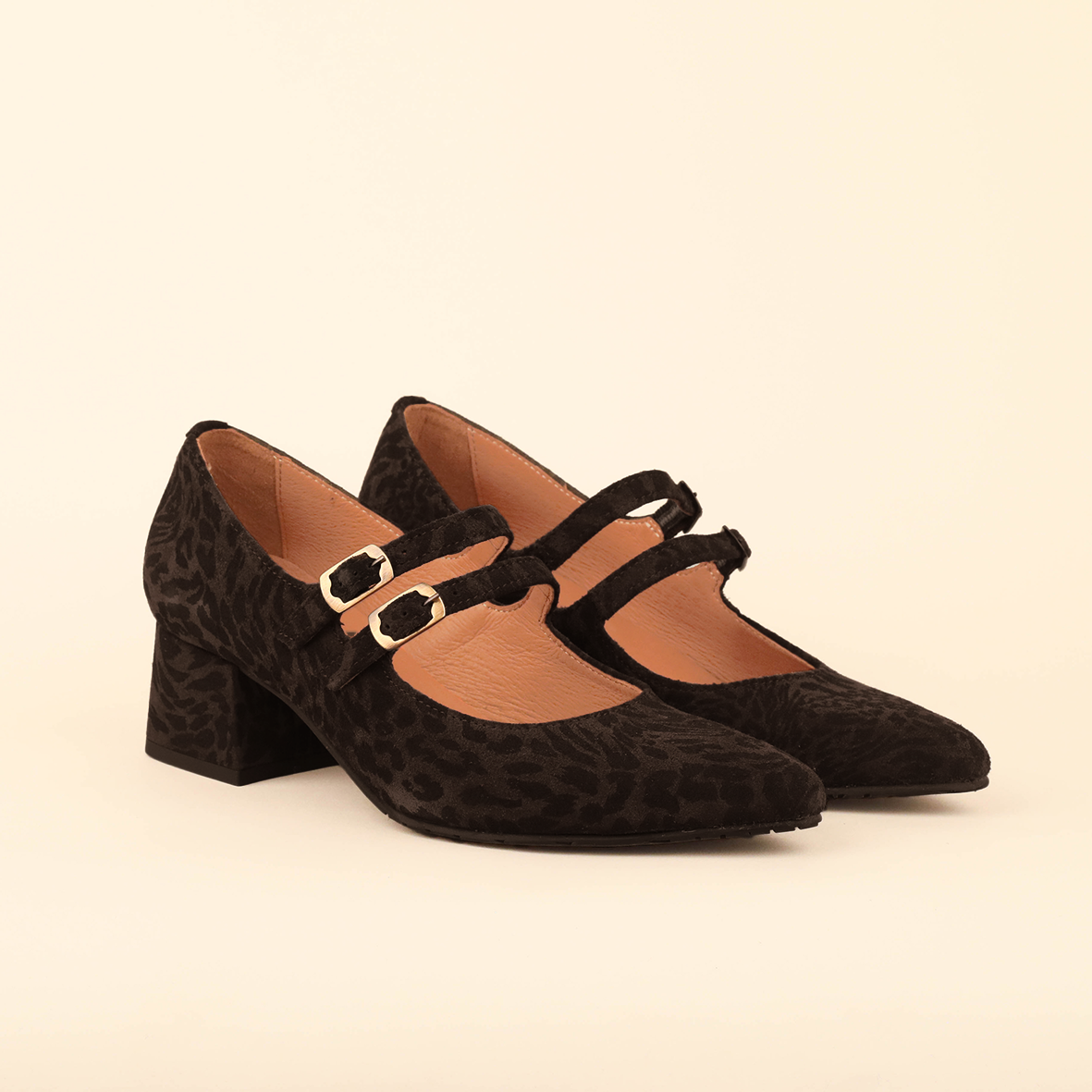 Laura Dark Brown Leopard