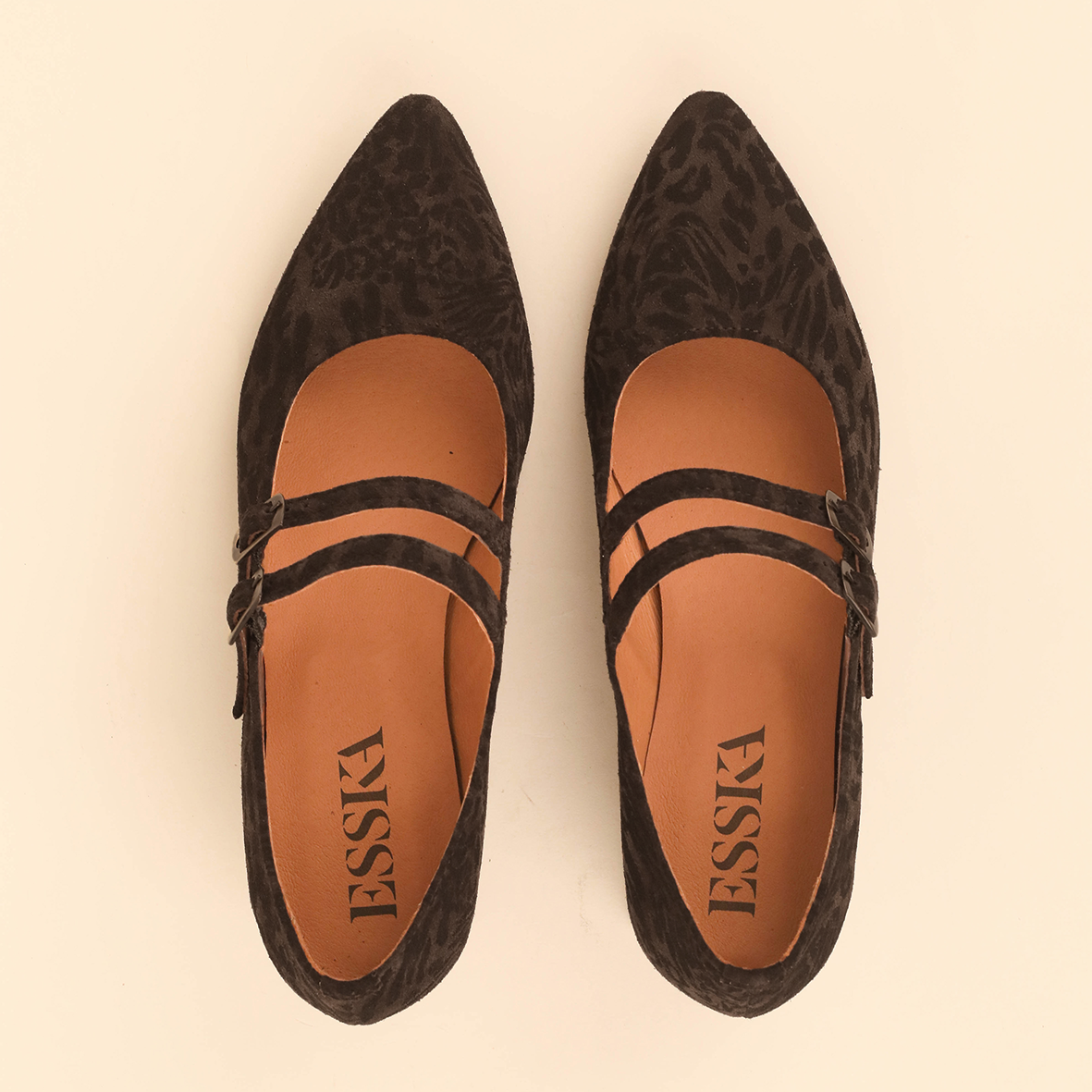 Laura Dark Brown Leopard
