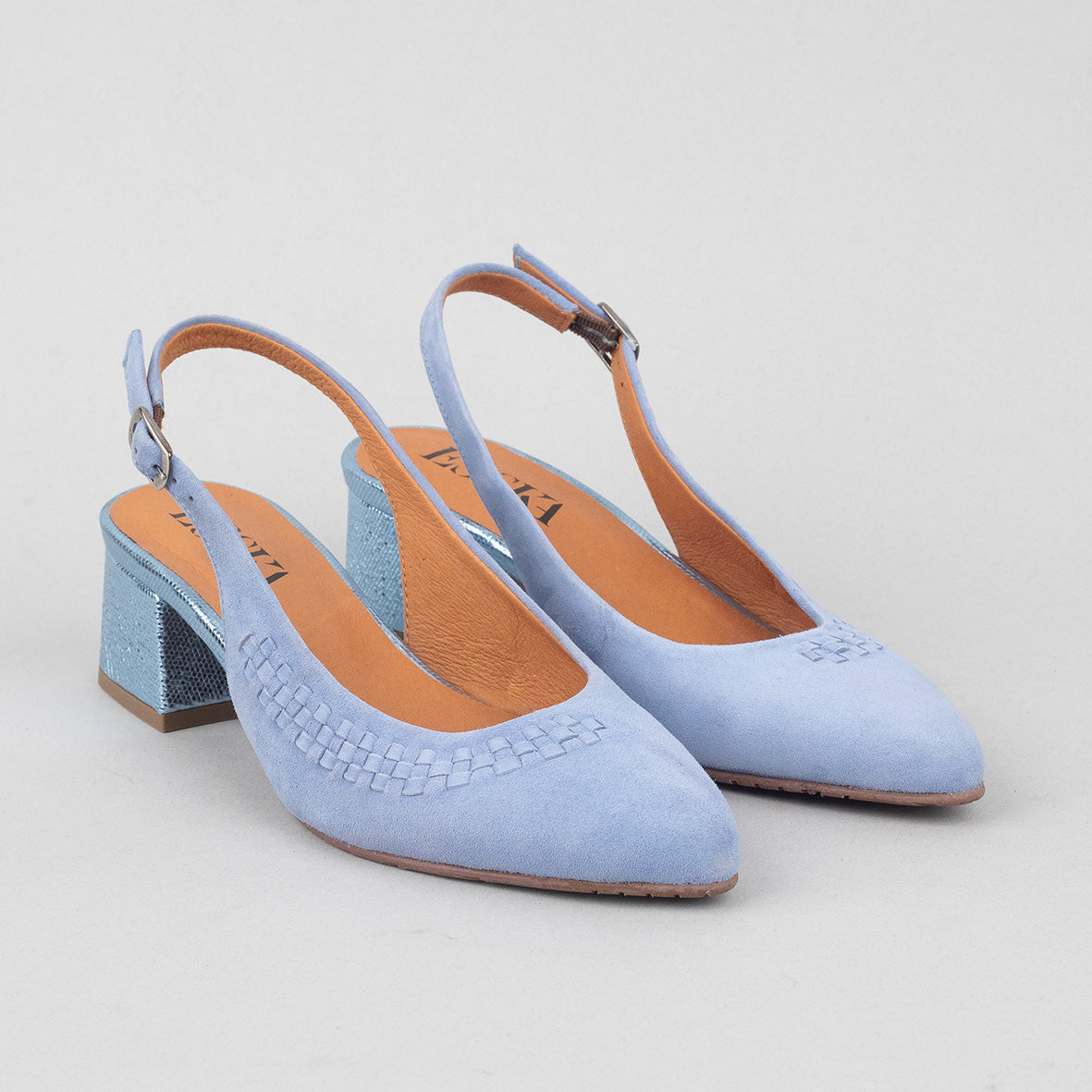 Lily Blue Low Shoe by Esska