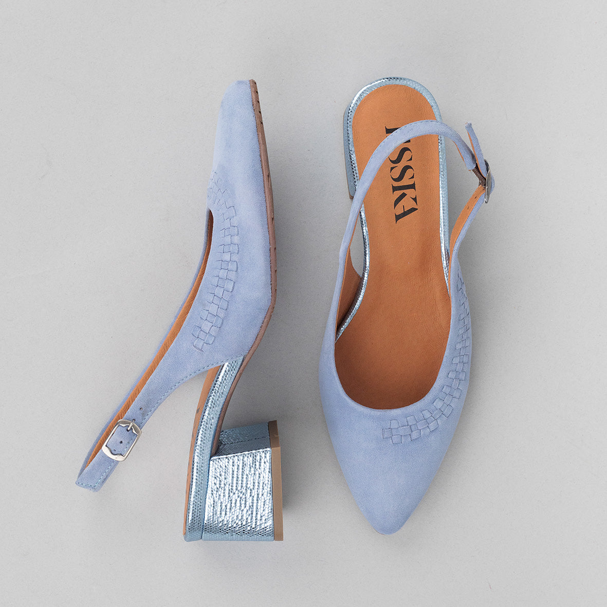 Lily Blue Low Shoe by Esska