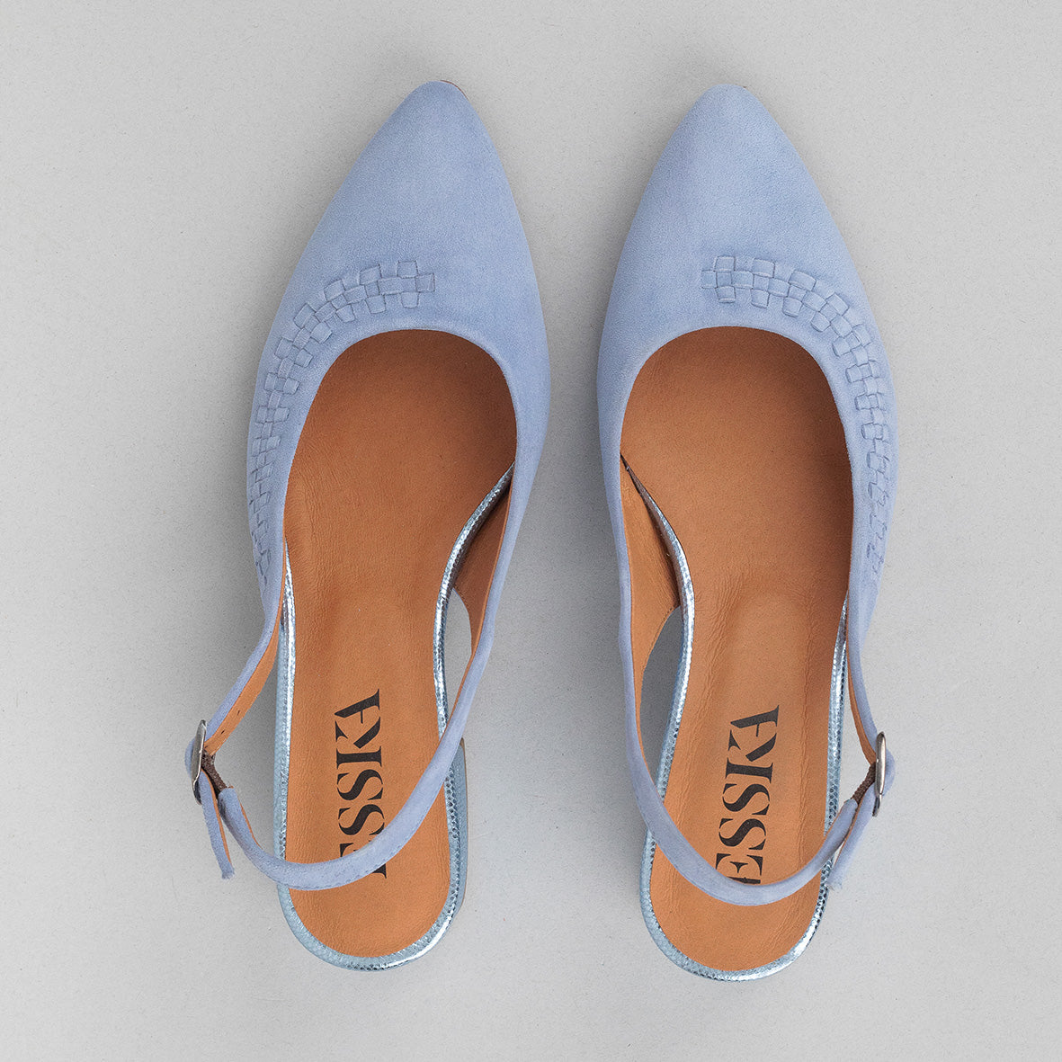 Lily Blue Low Shoe by Esska
