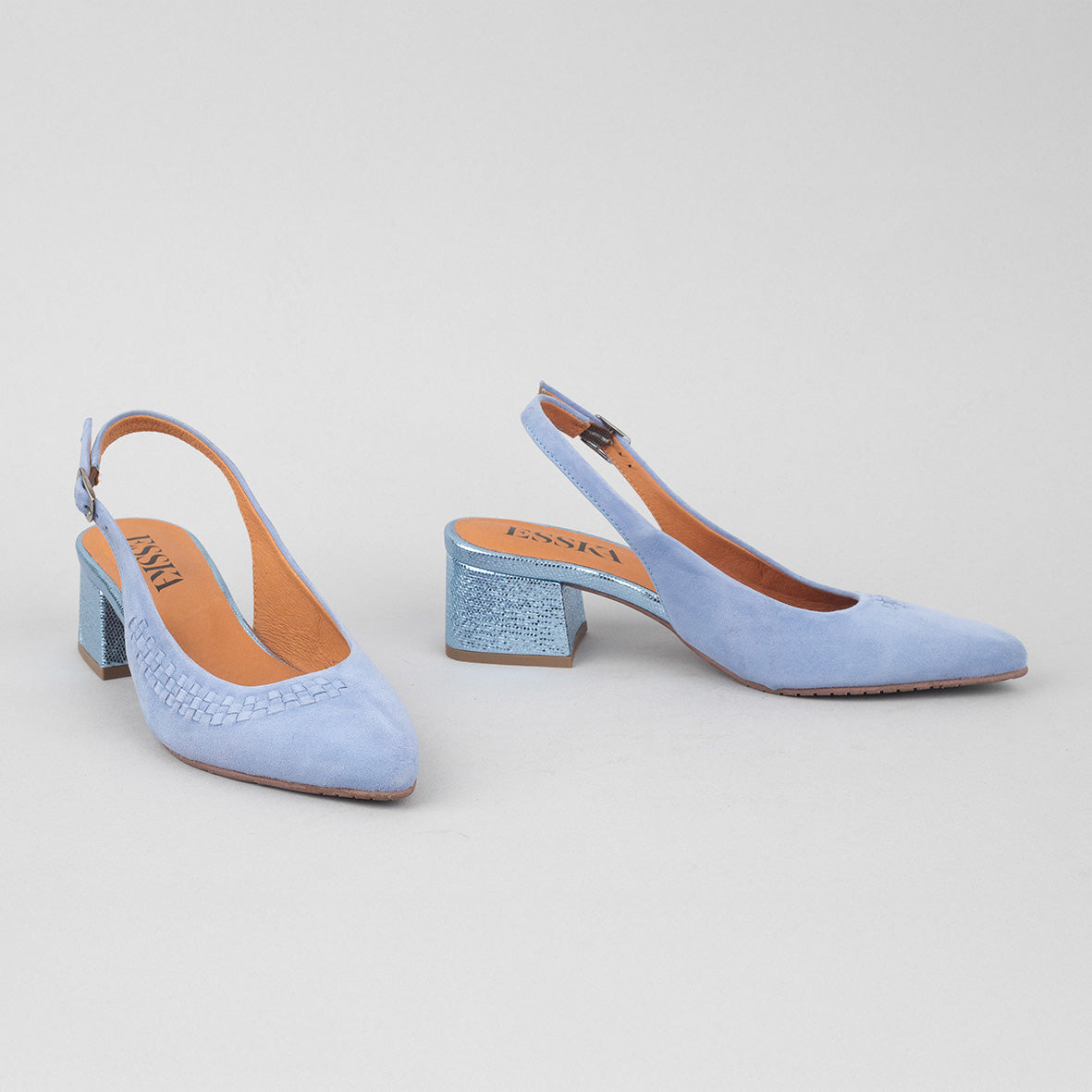 Lily Blue Low Shoe by Esska