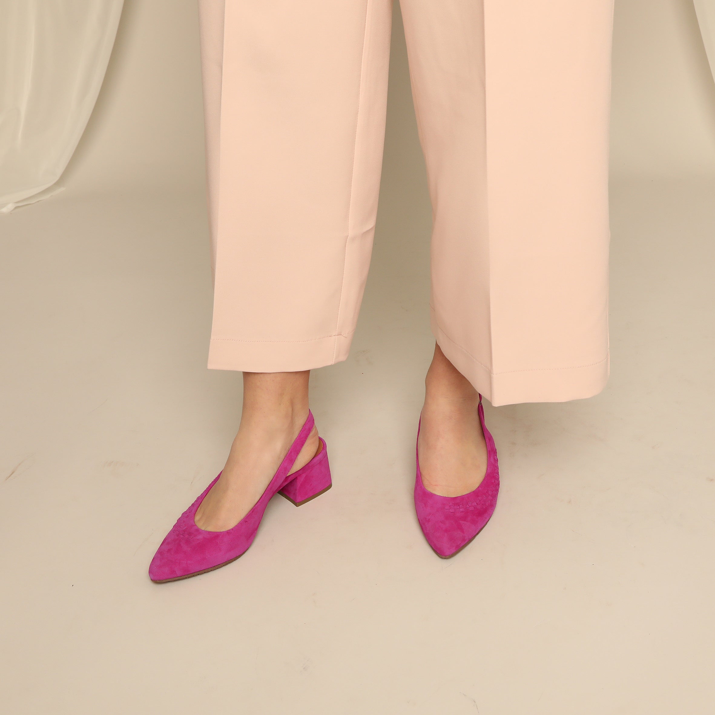 Lily Fuchsia Low Shoe by Esska