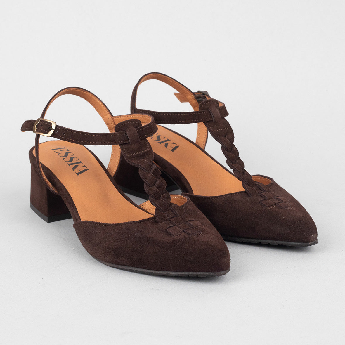 Lydia Chocolate Low Shoe by Esska