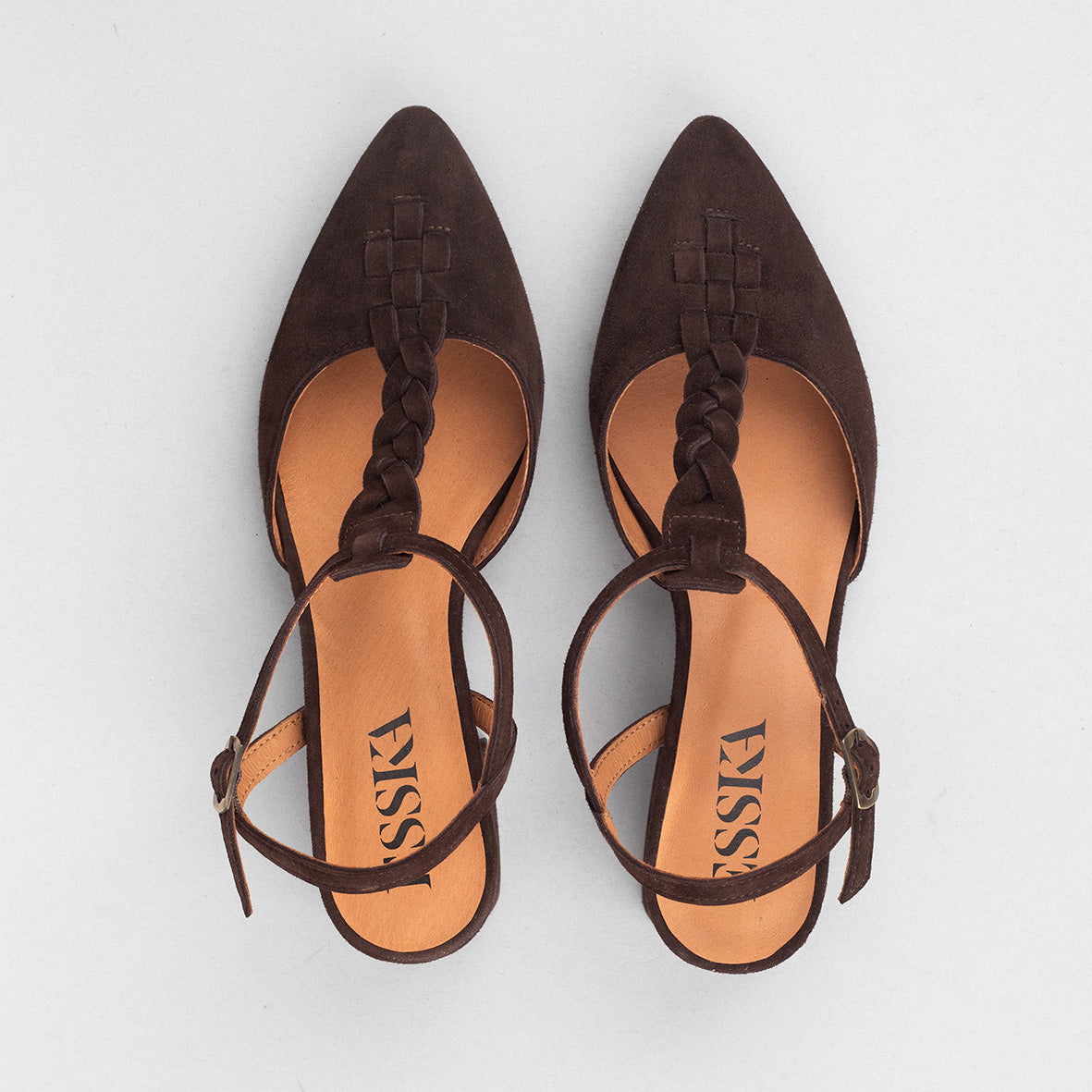 Lydia Chocolate Low Shoe by Esska