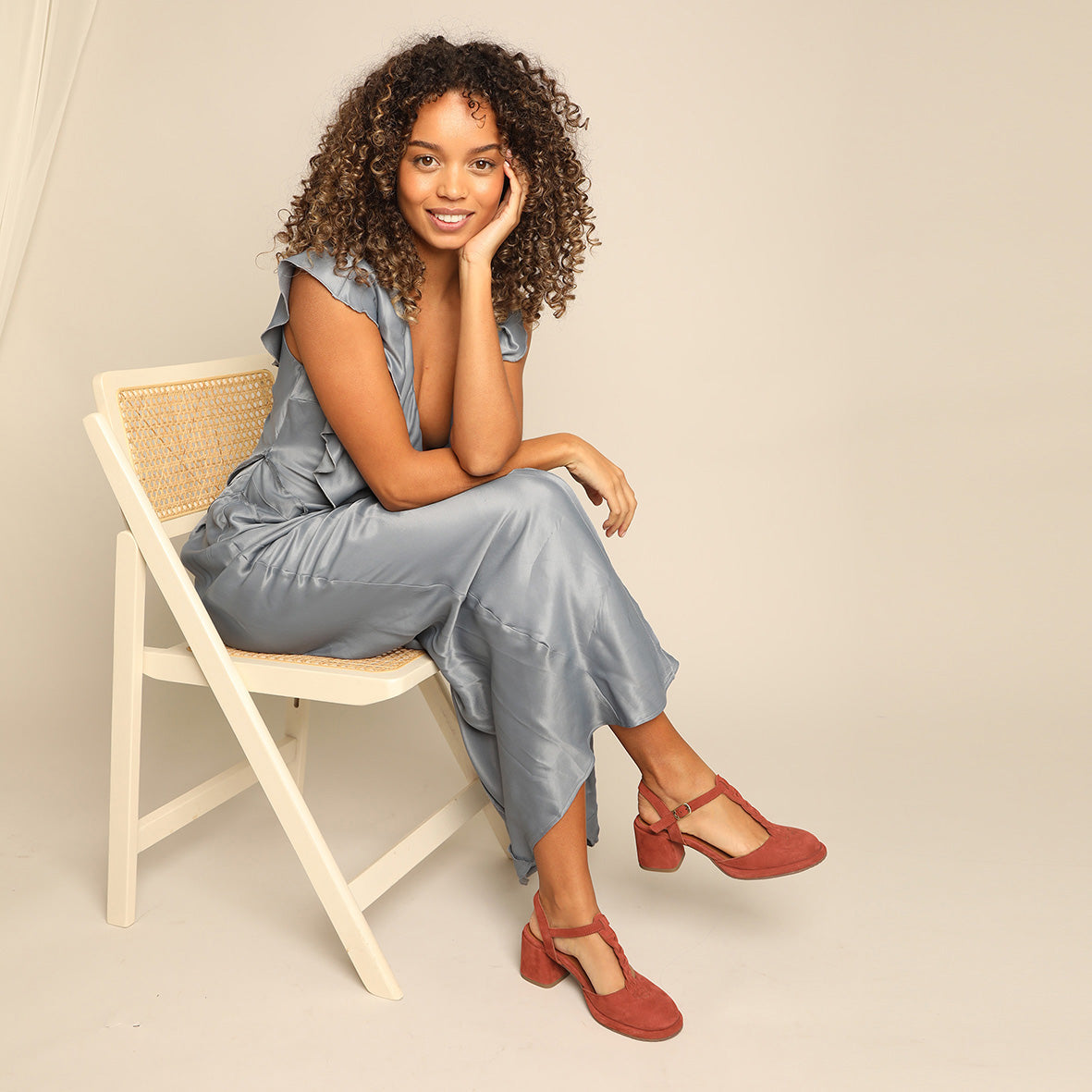 Milly Rust Mid Shoe by Esska