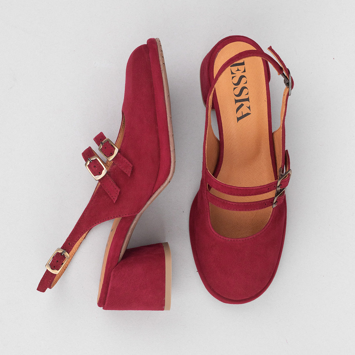 Melody Wine Mid Shoe by Esska