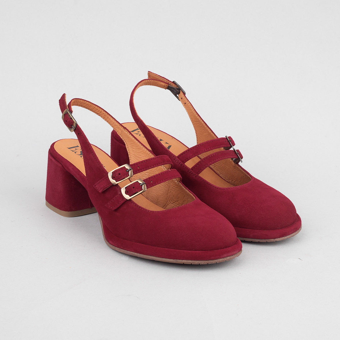 Melody Wine Mid Shoe by Esska