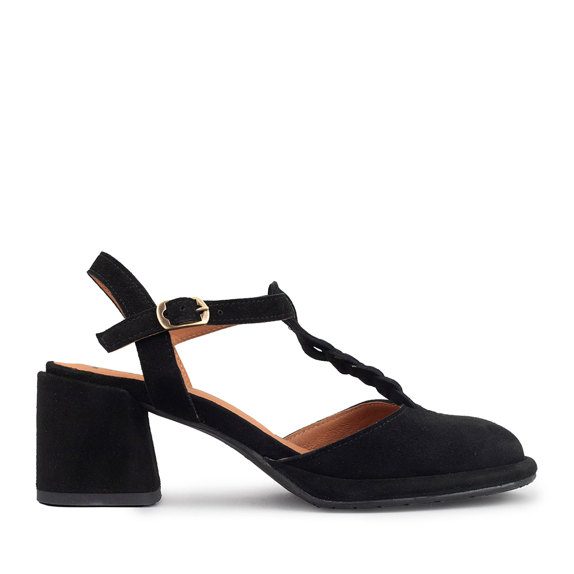 Milly Black Mid Shoe by Esska