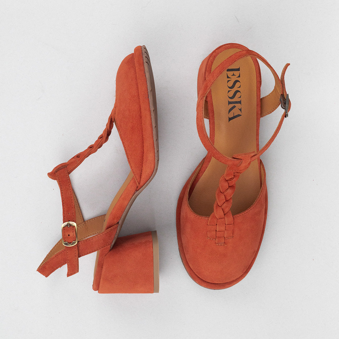 Milly Rust Mid Shoe by Esska