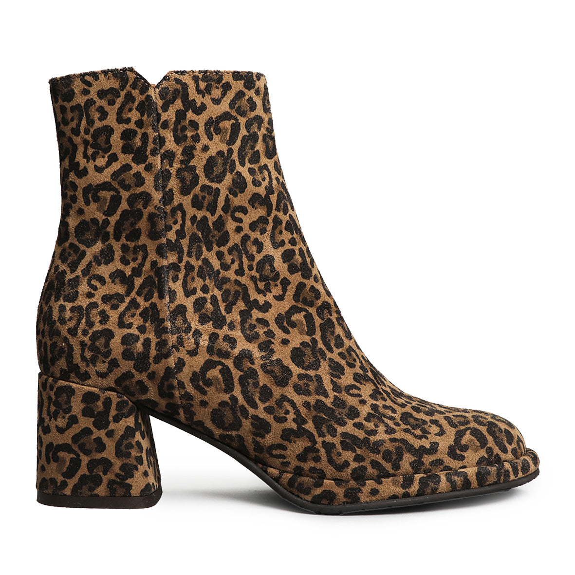 Mona Leopard Low Boot by Esska Shoes Ltd