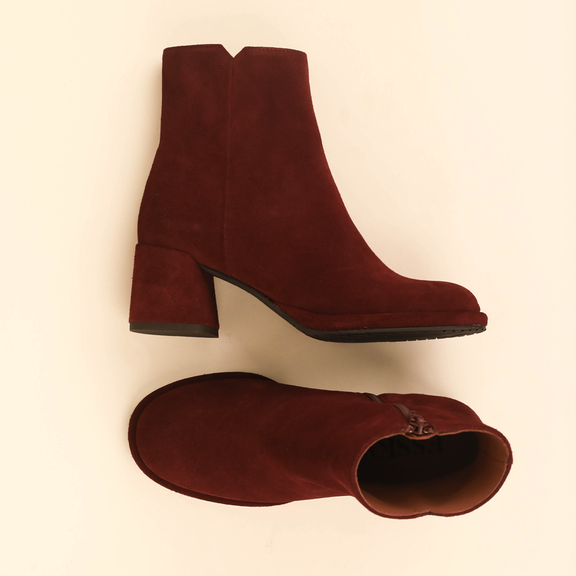 Mona Rust Mid Boot by Esska