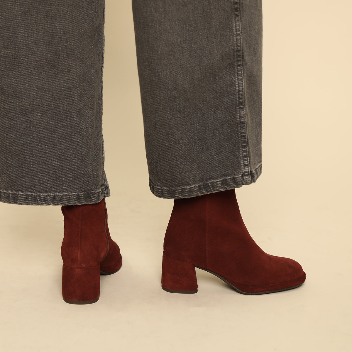 Mona Rust Mid Boot by Esska