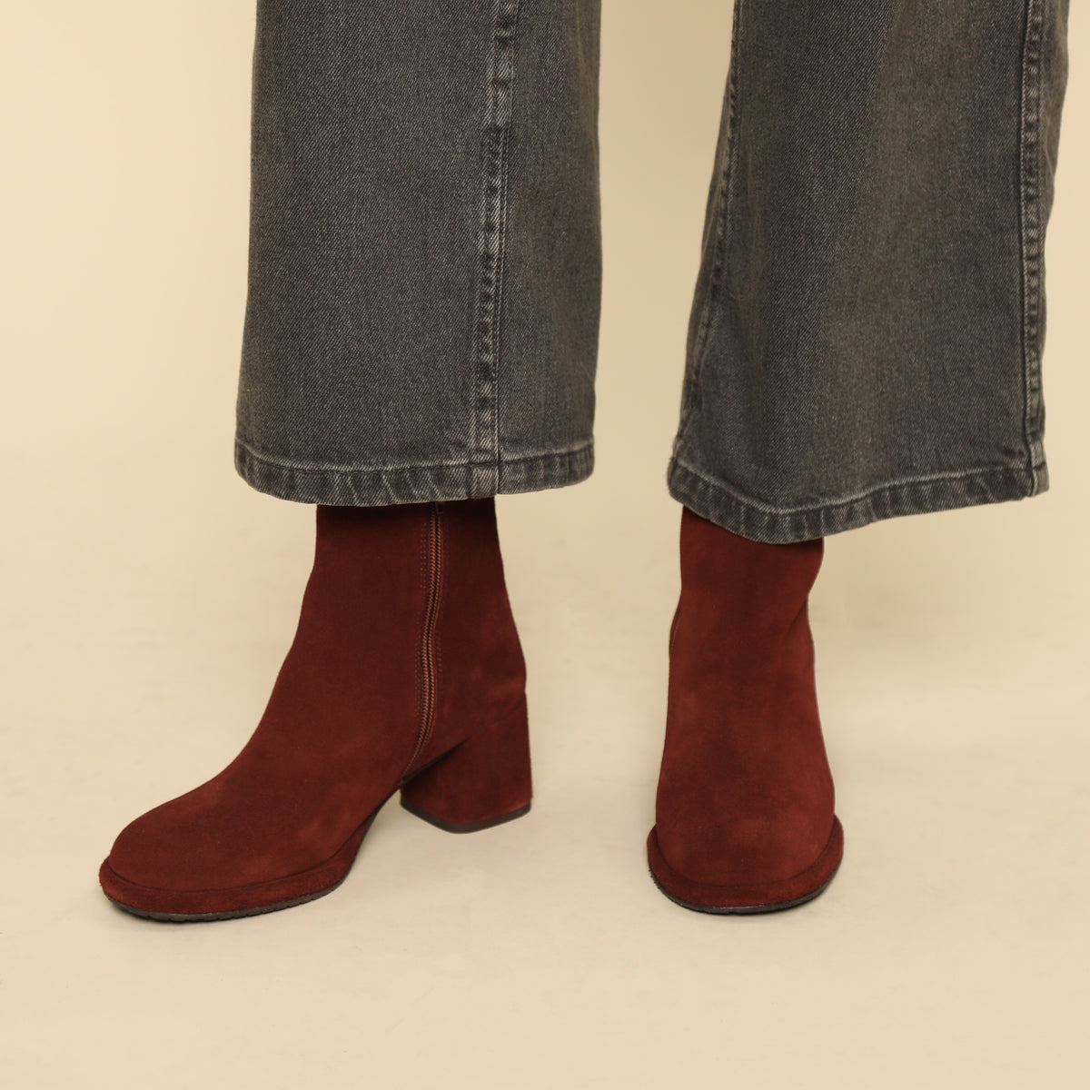 Mona Rust Mid Boot by Esska