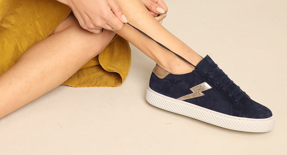 Nola Navy Trainer by Esska