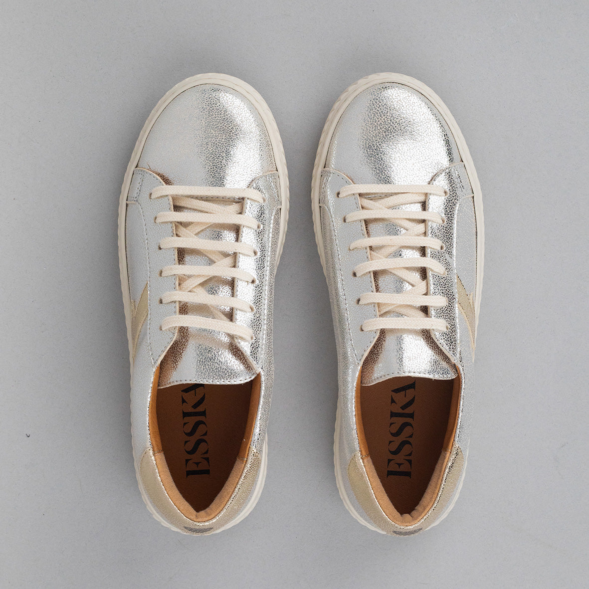 Nola Vegan Silver SP Trainer by Esska