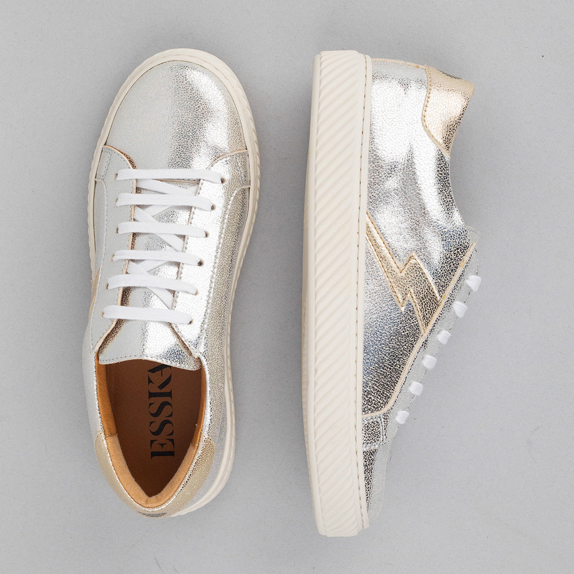 Nola Vegan Silver SP Trainer by Esska