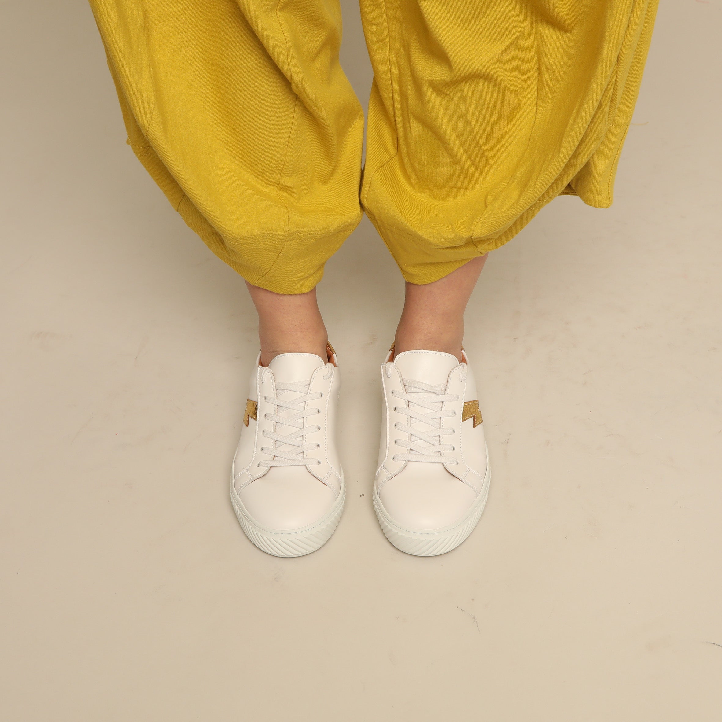 Nola White Trainer by Esska