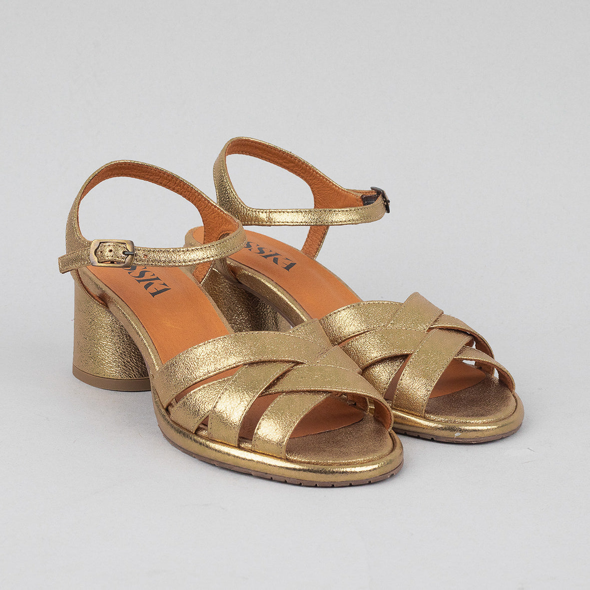 Octavia Gold Dust Low Sandal by Esska