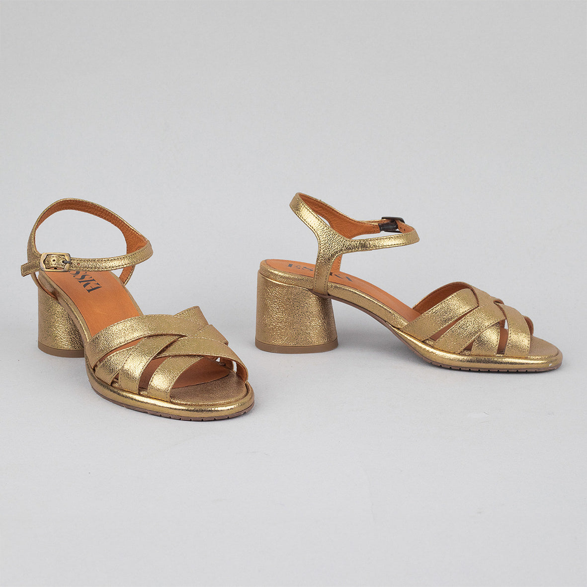 Octavia Gold Dust Low Sandal by Esska