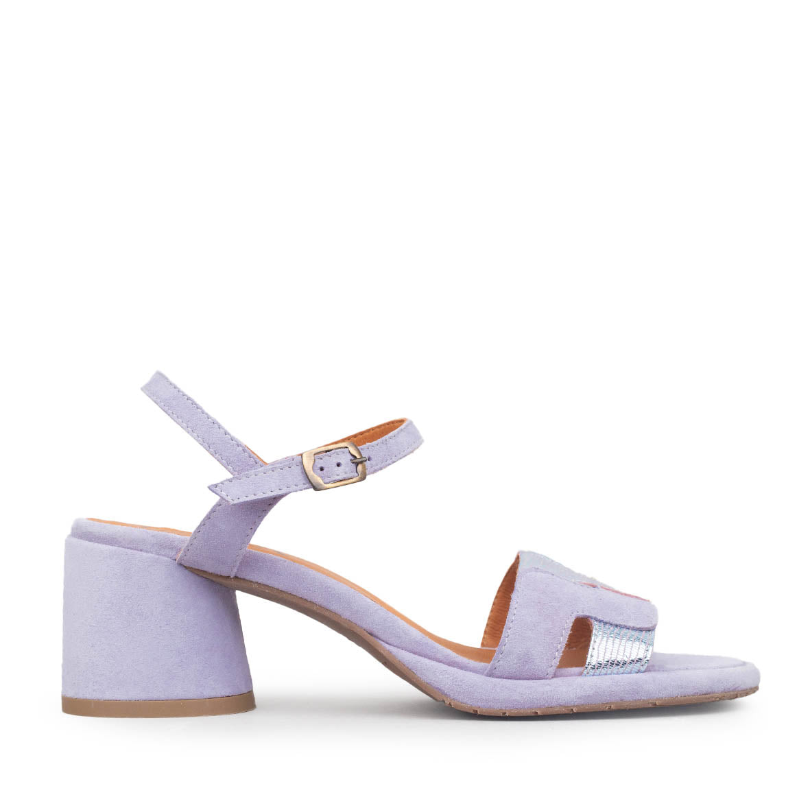 Odette Lavender Low Sandal by Esska