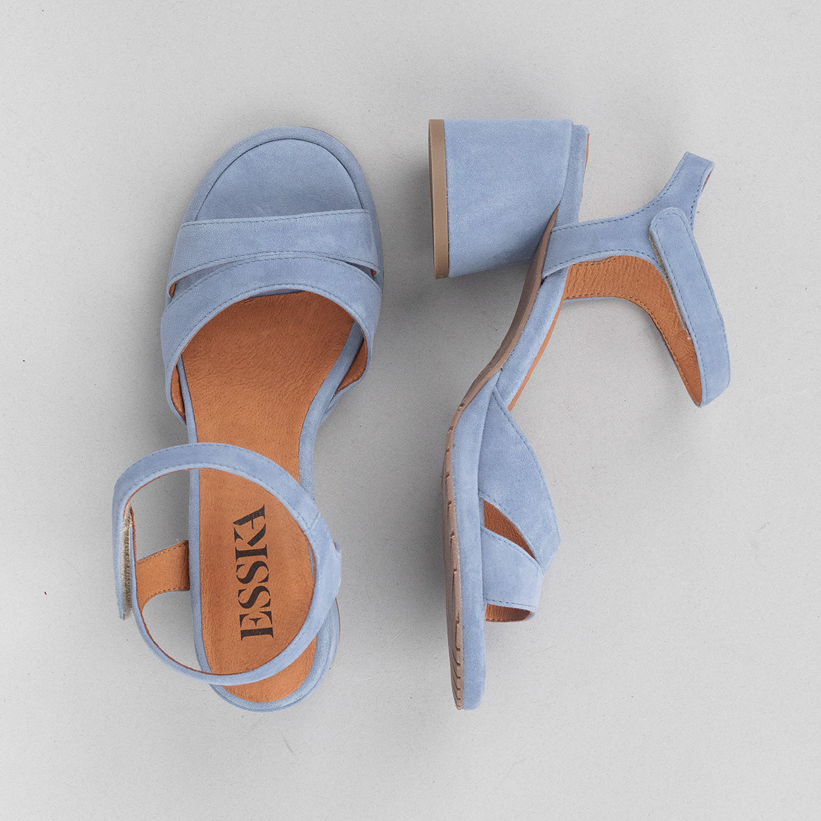 Olivia Blue Low Sandal by Esska