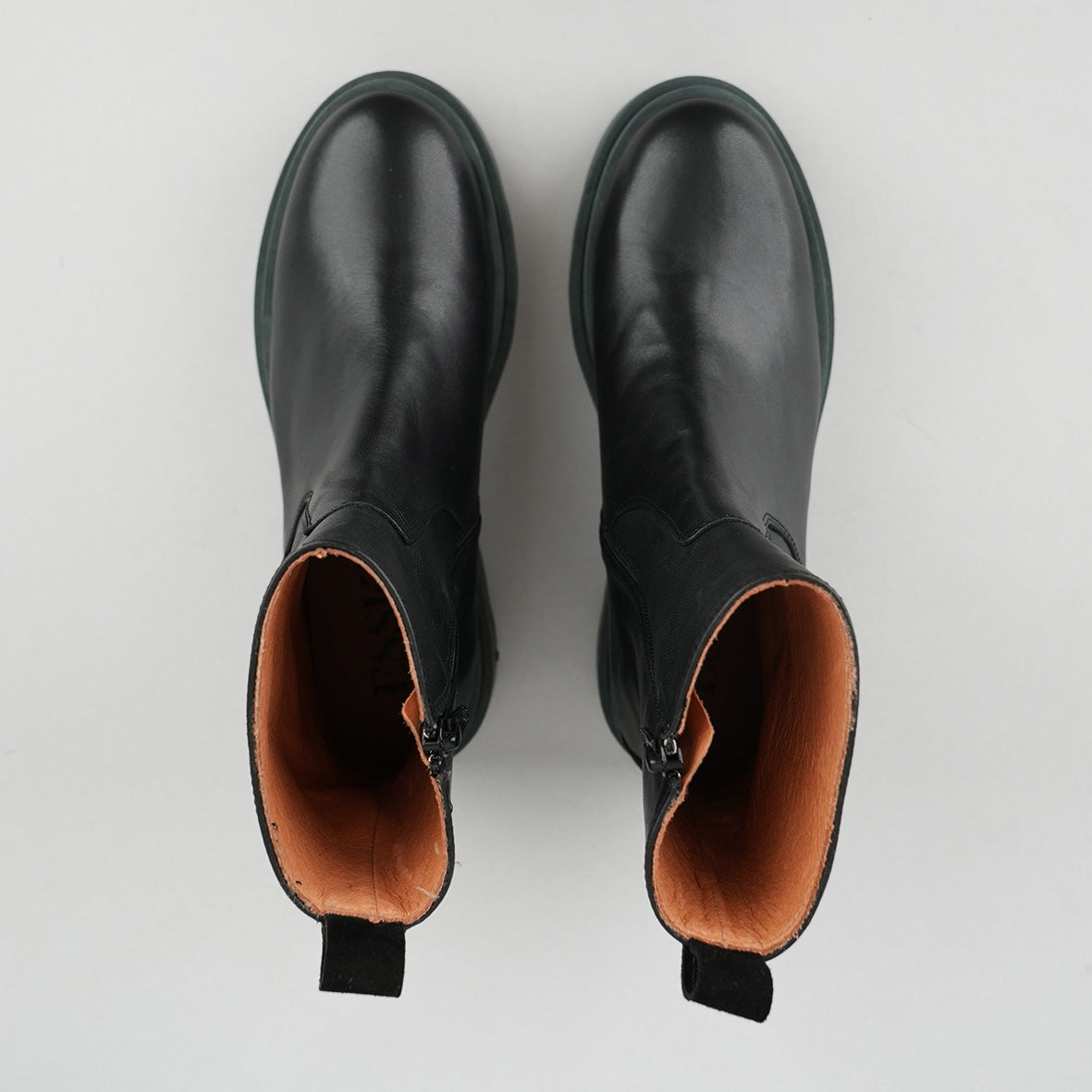 Ozie Black Flat Boot by Esska