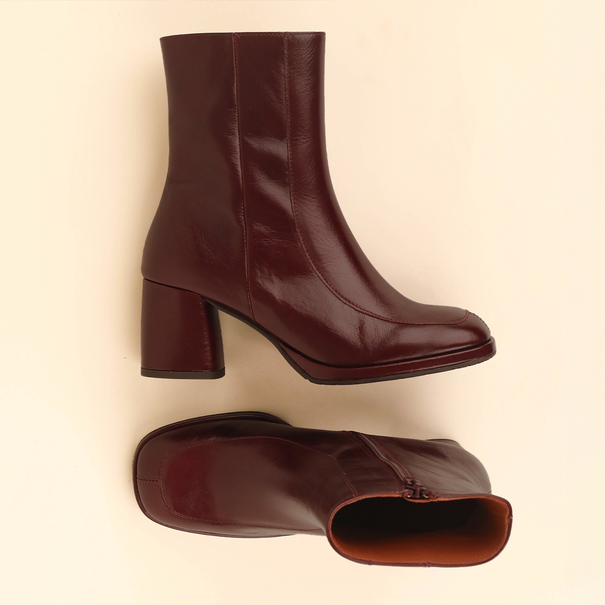 Pascale Bordeaux Mid Boot by Esska