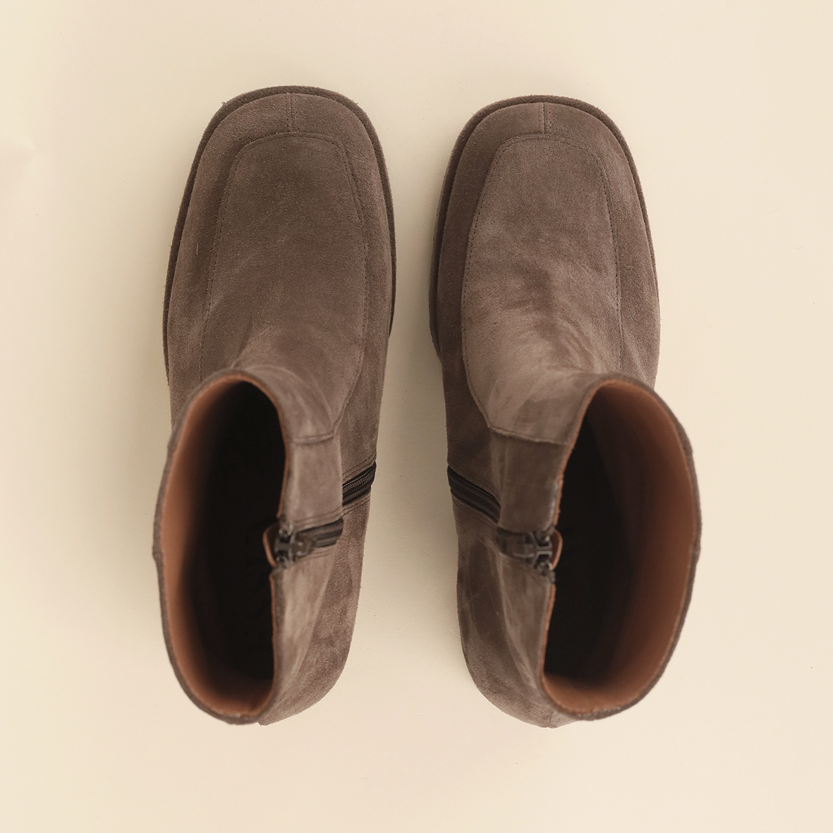 Pascale Taupe Mid Boot by Esska