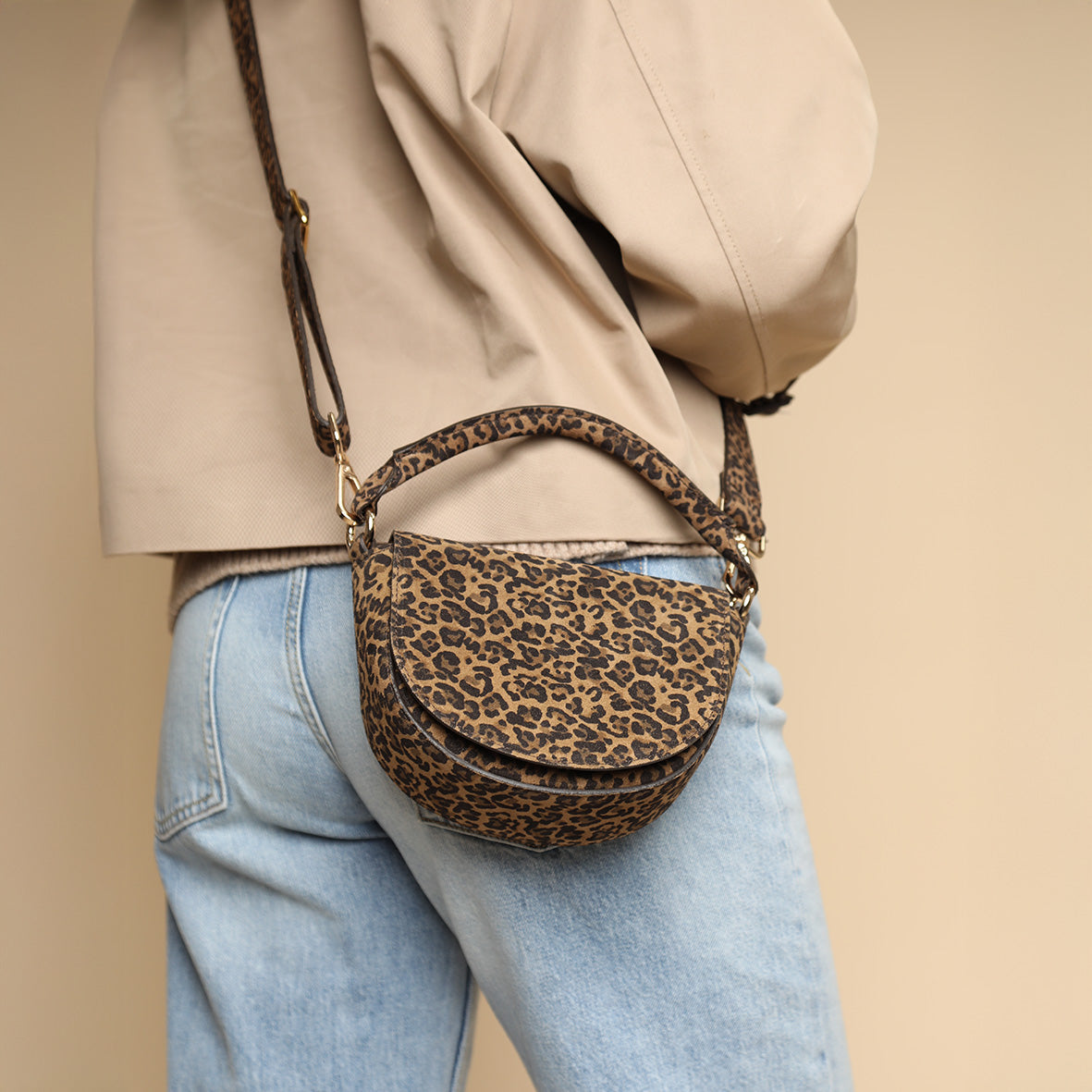 Remi Leopard Bags by Esska Shoes Ltd