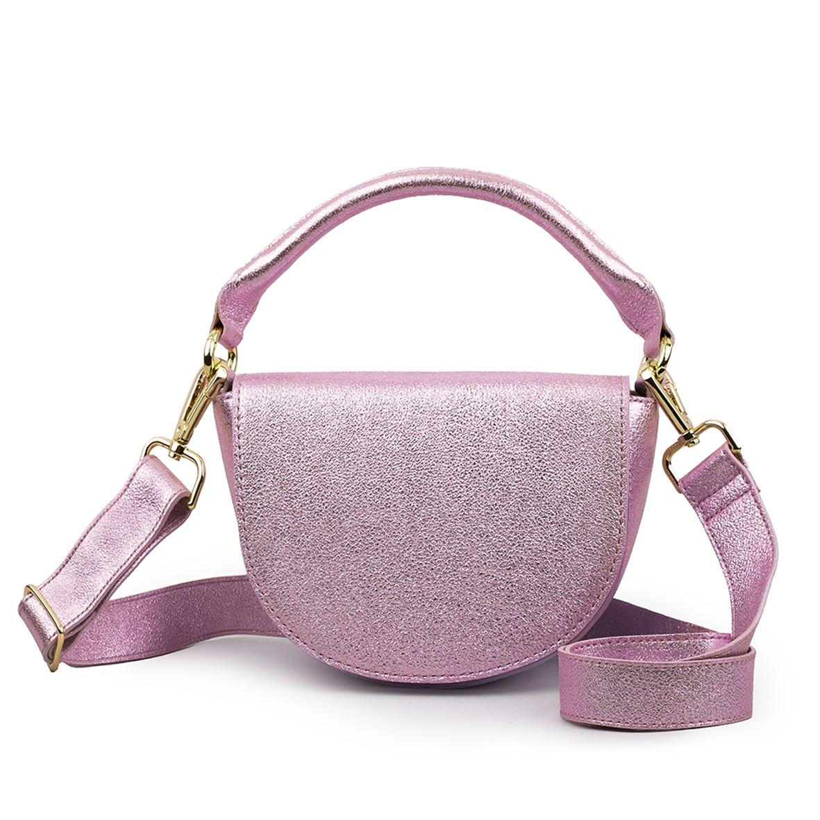 Remi Bag Metallic Lilac Bags by Esska
