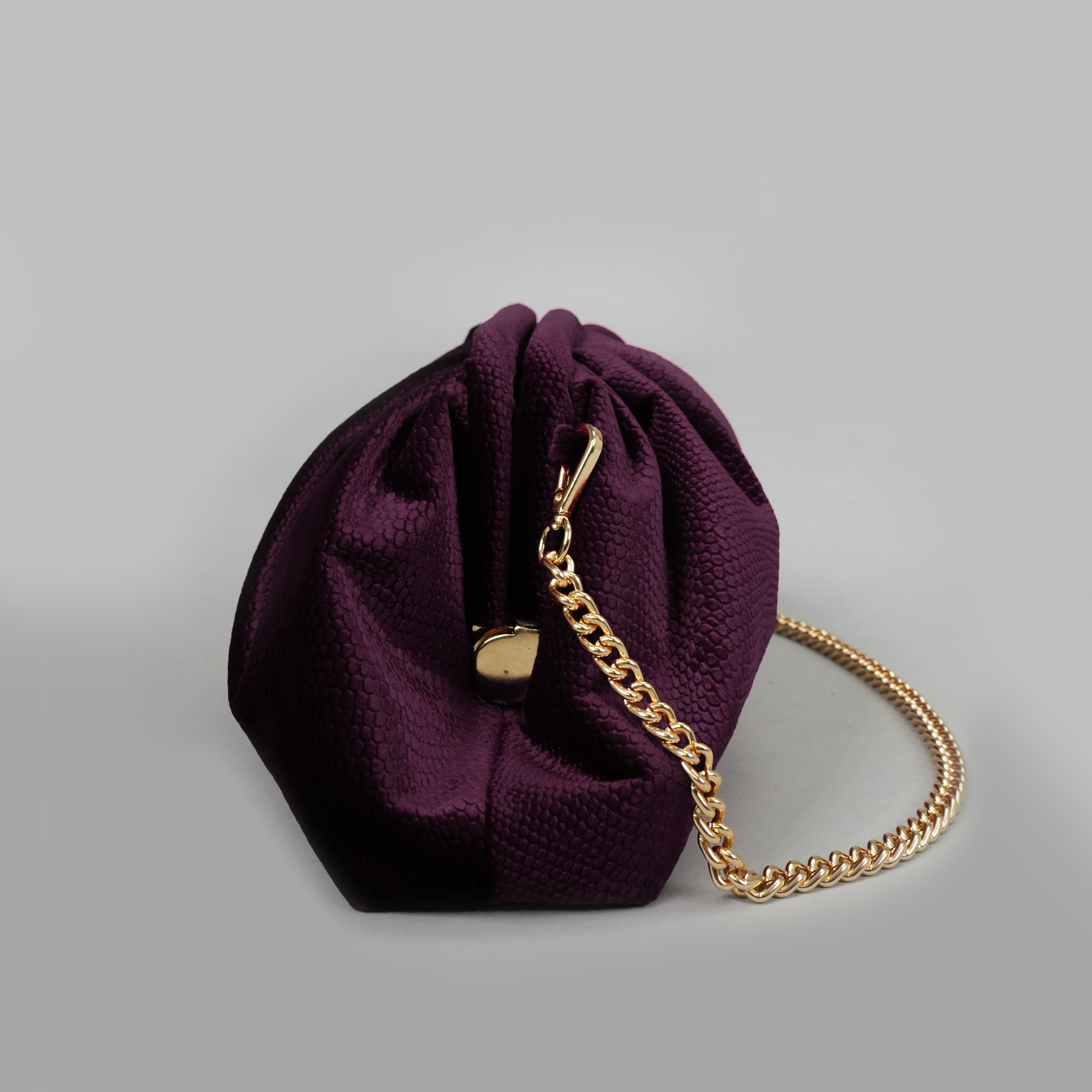 Rosa Bag - Velvet Dark Plum