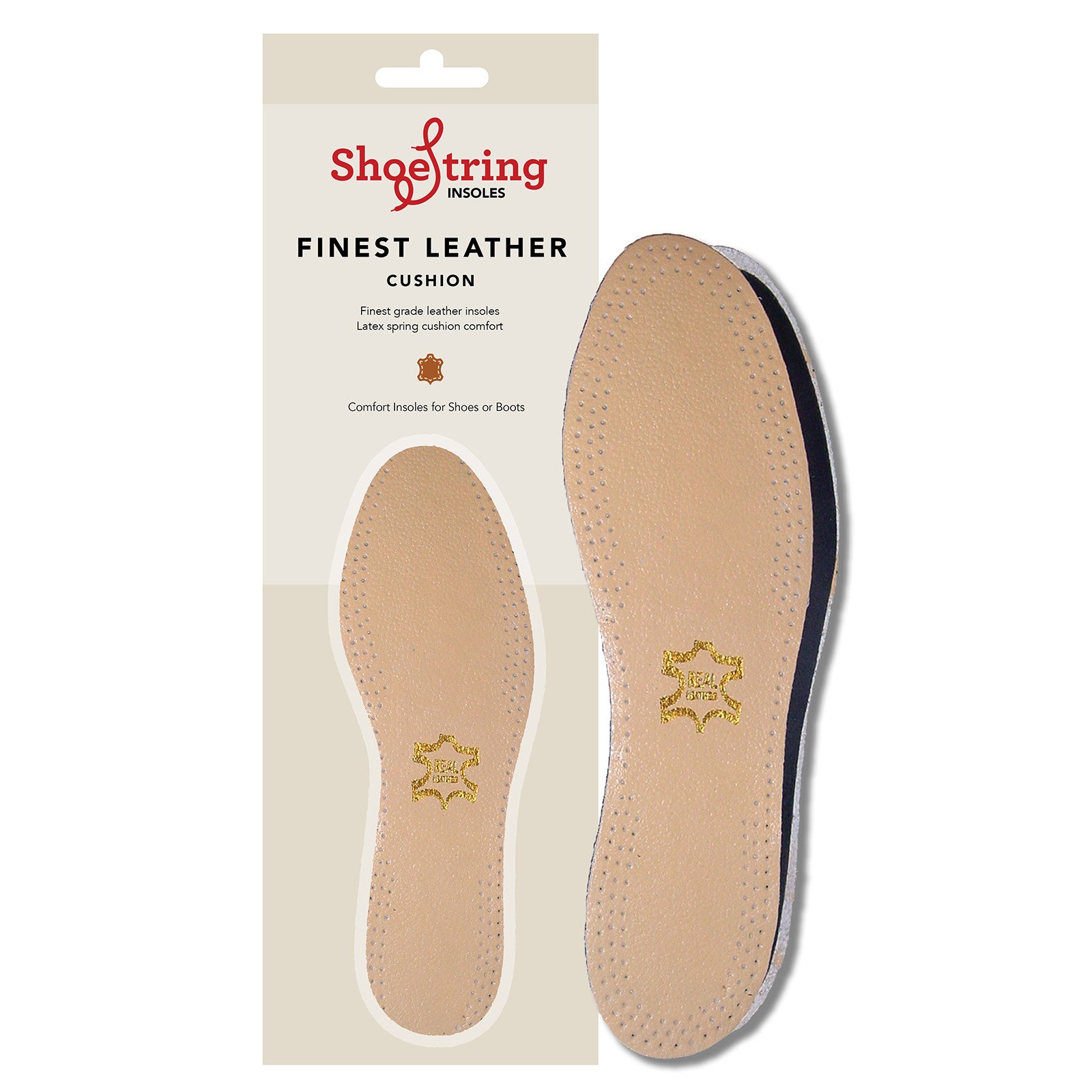Shoe String Insoles Leather Cut To Size Shoe Care by Victor De Banke