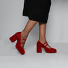 Sienna VEGAN Velvet Burnt Orange