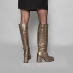 Sofia Taupe Metallic