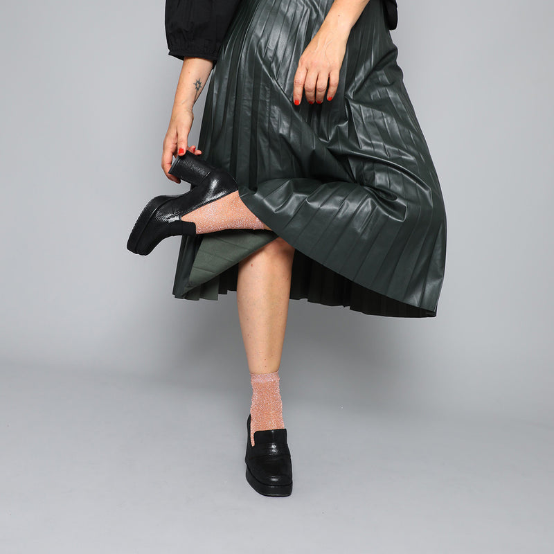Sylvie Black Metallic