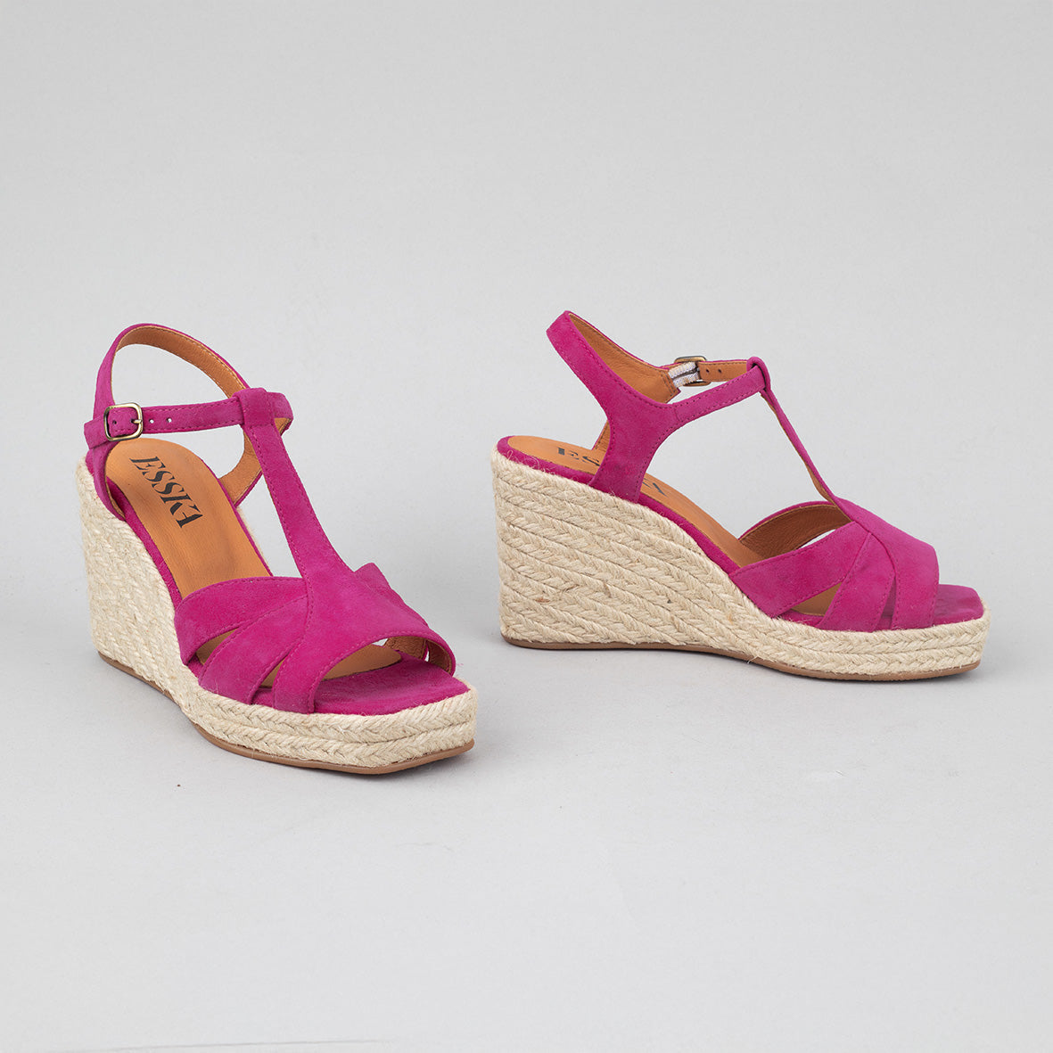 Tanya Fuchsia High Sandal by Esska